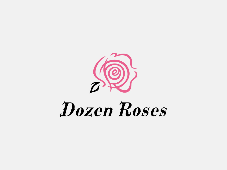Dozen Roses Logo + Key Visual